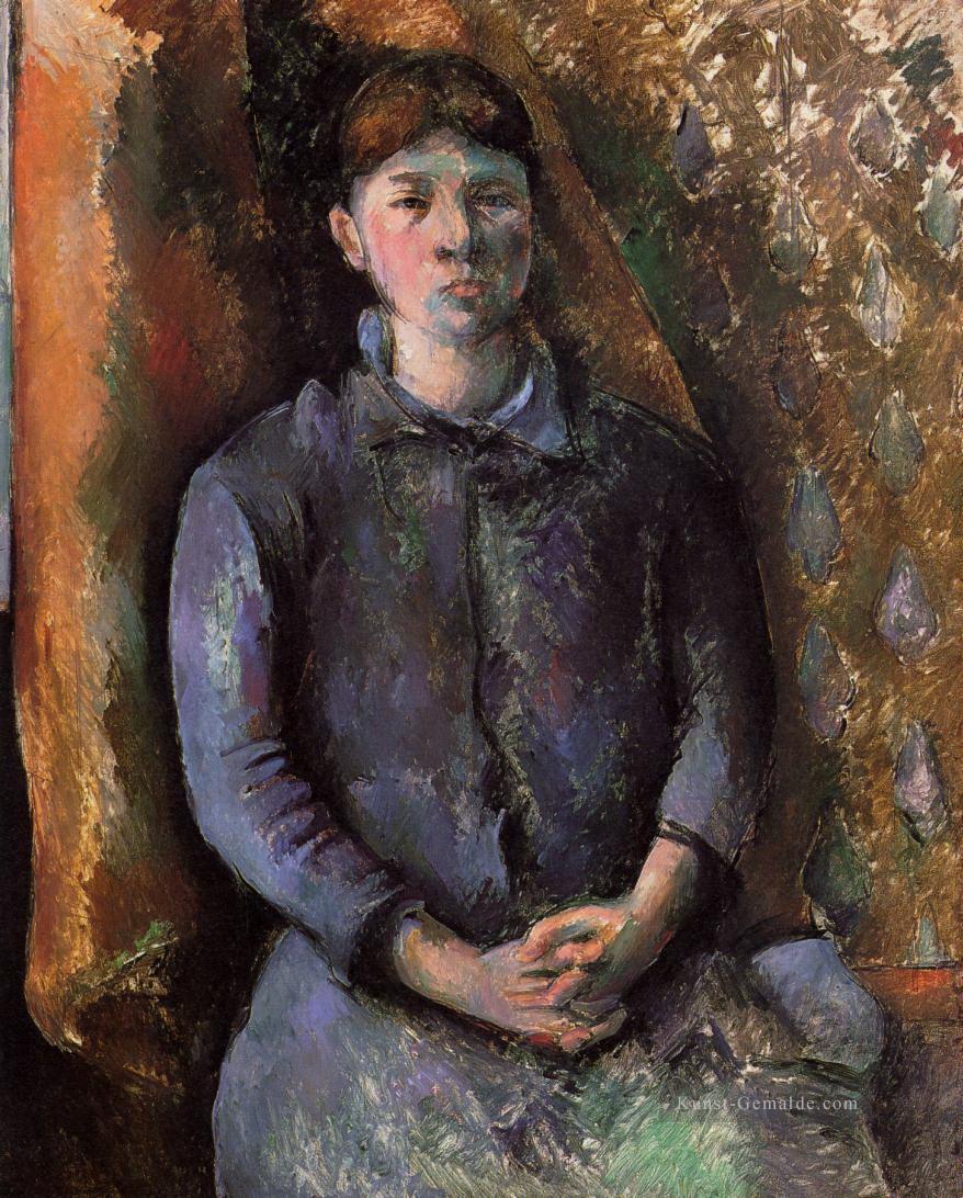 Porträt von Madame Cezanne Paul Cezanne Ölgemälde